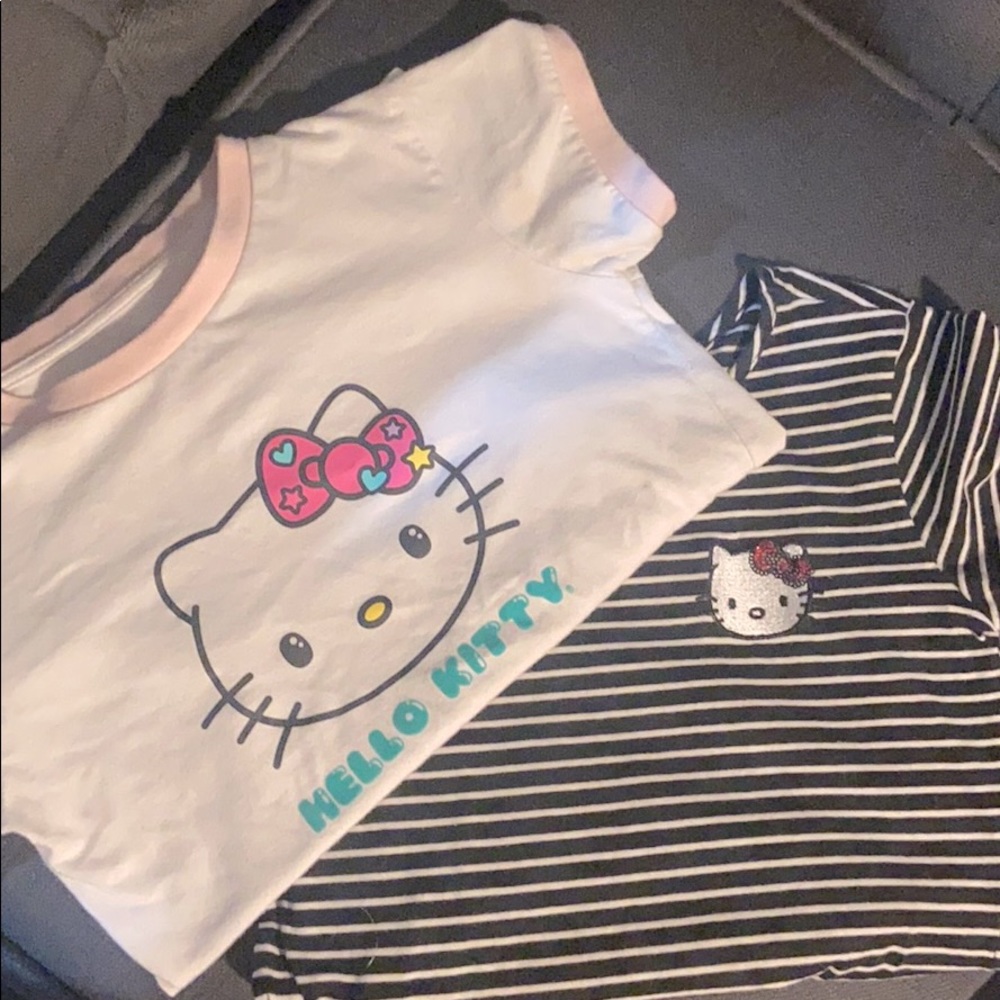 10/12 Girls Hello Kitty Shirt and Body Suit